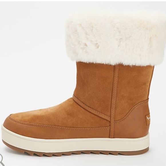 NWT UGG Tynlee Suede Faux Fur Tall Boots - Picture 3 of 7